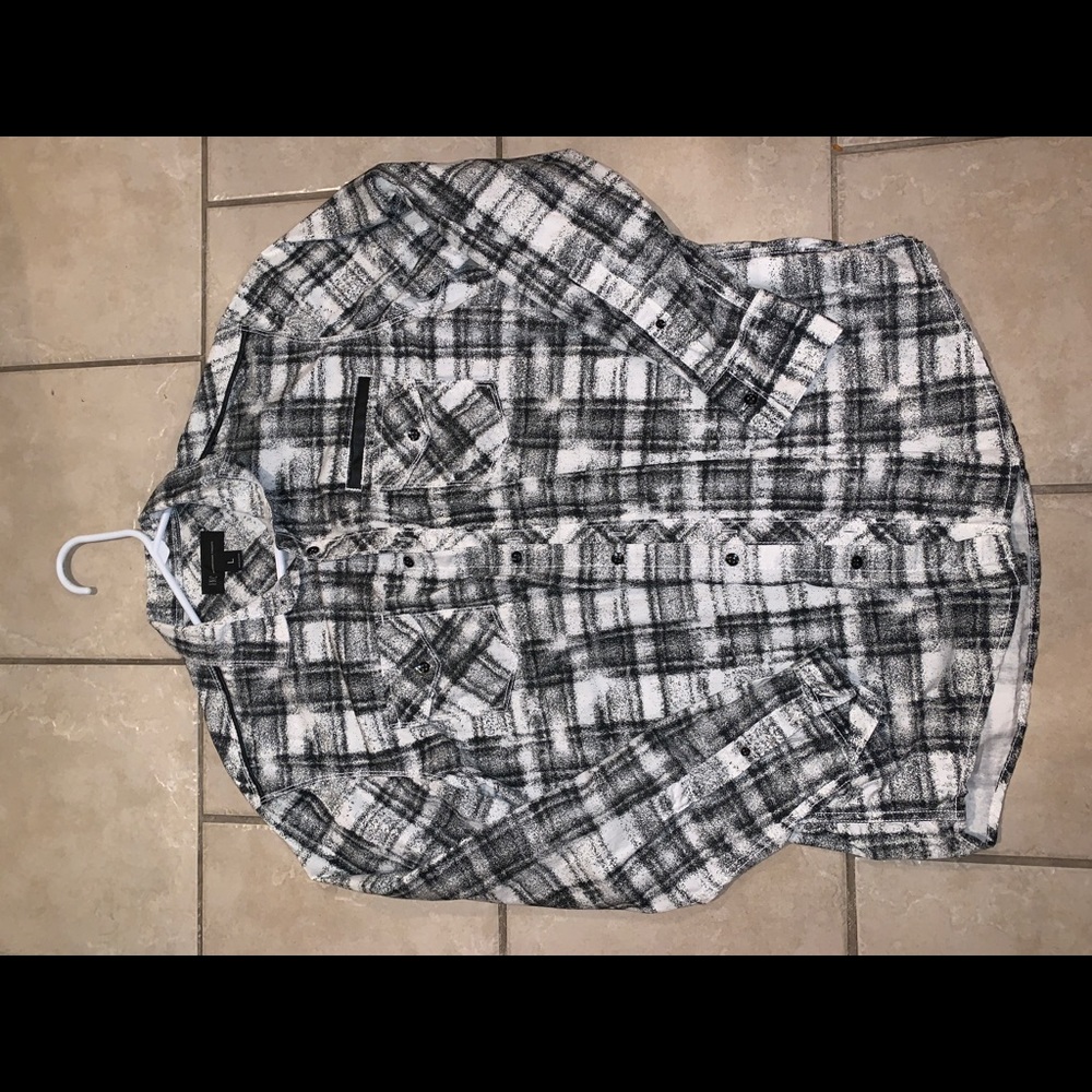 INC button up dress shirt large
